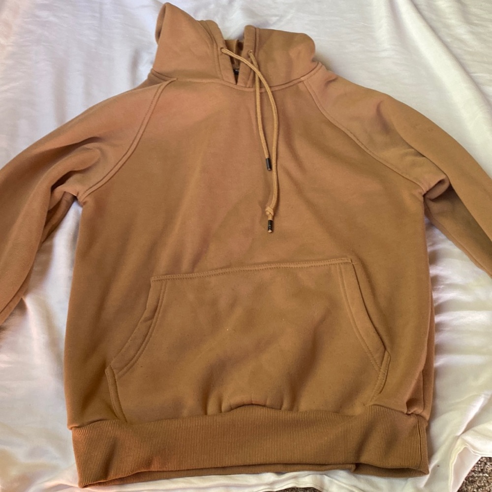 Tan really comfortable hoodie